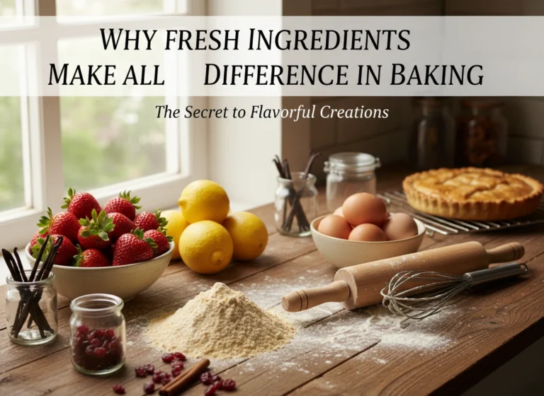 Why Fresh Ingredients Make All the Difference in Baking