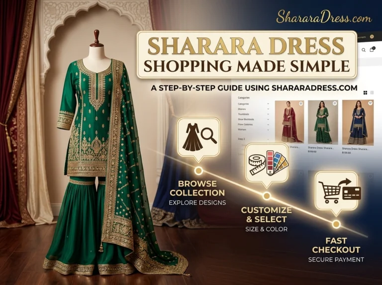 Sharara Dress Shopping Made Simple: A Step-by-Step Guide Using ShararaDress.com